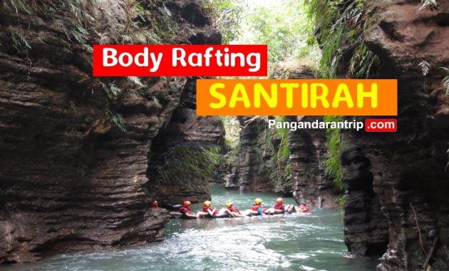 body rafting santirah